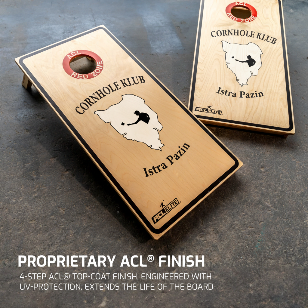 Official ACL Cornhole Boards for CLUBS Cornhole sets Wicked Wood Games