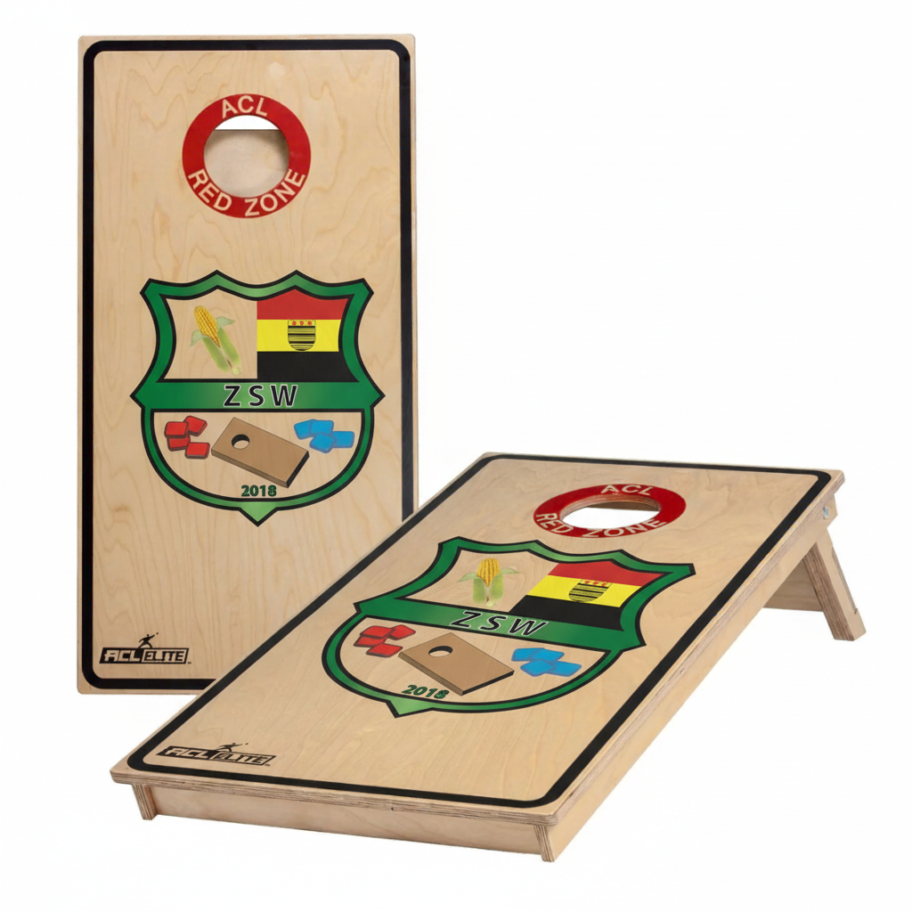 Official ACL Cornhole Boards for CLUBS Cornhole sets Wicked Wood Games