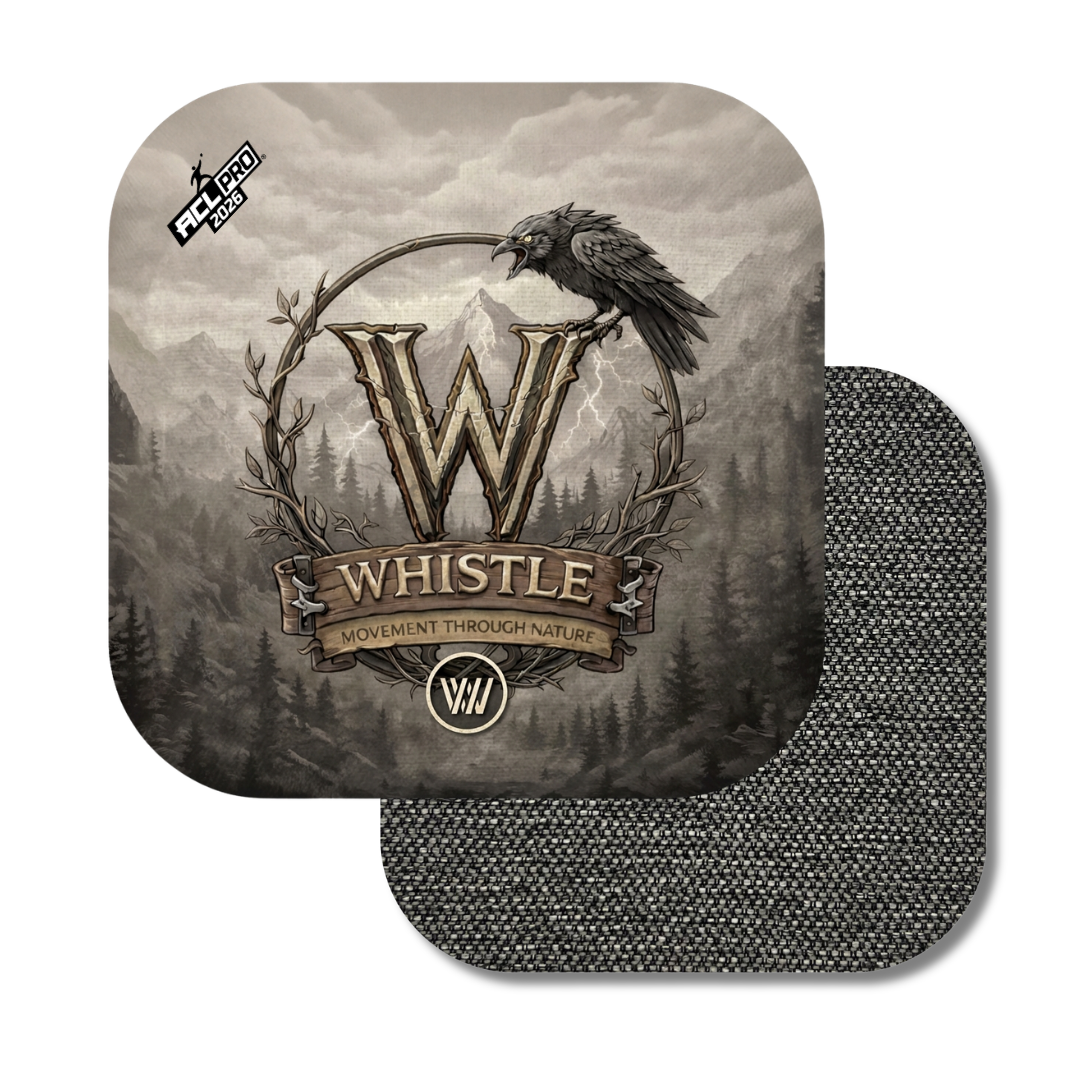 Wicked Wood - WHISTLE - ACL Pro Series - 2026 Cornhole Bags Wicked Wood Games Grey