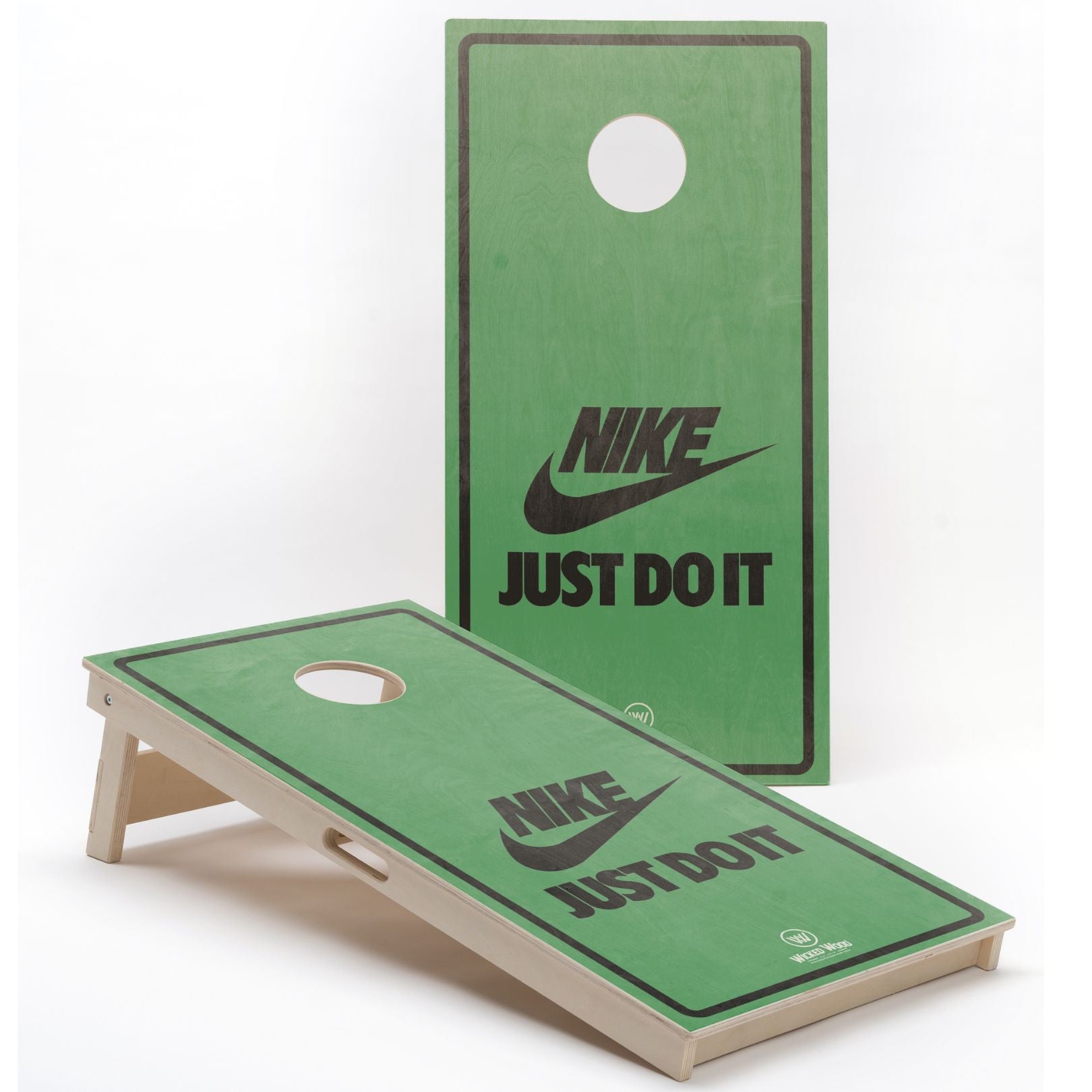 Cornhole Set met Eigen Design (Test Tjarco) Cornhole sets Wicked Wood Games