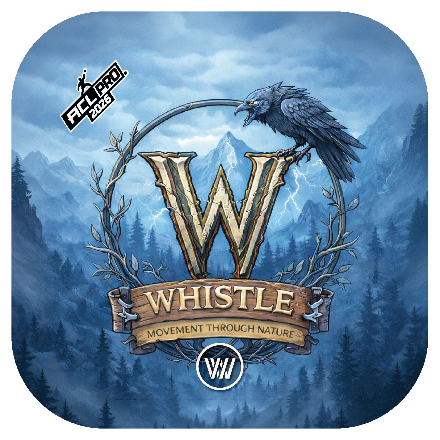 Wicked Wood - WHISTLE - ACL Pro Series - 2026 Cornhole Bags Wicked Wood Games Light Blue