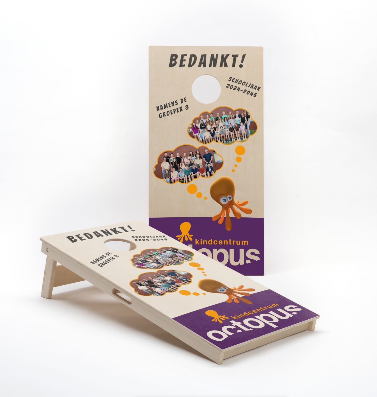 Cornhole Set met Eigen Design Cornhole sets Wicked Wood Games