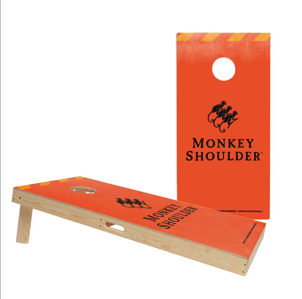 Cornhole Set met Eigen Design Cornhole sets Wicked Wood Games