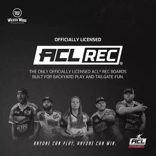 TRIANGLE - Cornhole Set - 2 board / 2x4 zakjes Cornhole sets Wicked Wood Games