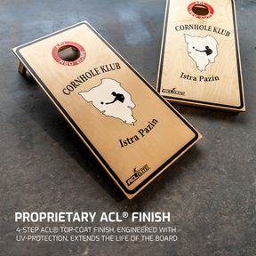 Official ACL Cornhole Boards for CLUBS Cornhole sets Wicked Wood Games