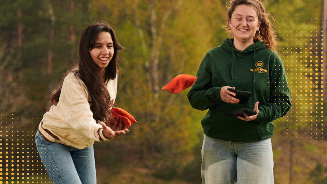 HIPPY - Cornhole Set - 2 board / 2x4 zakjes Cornhole sets Wicked Wood Games