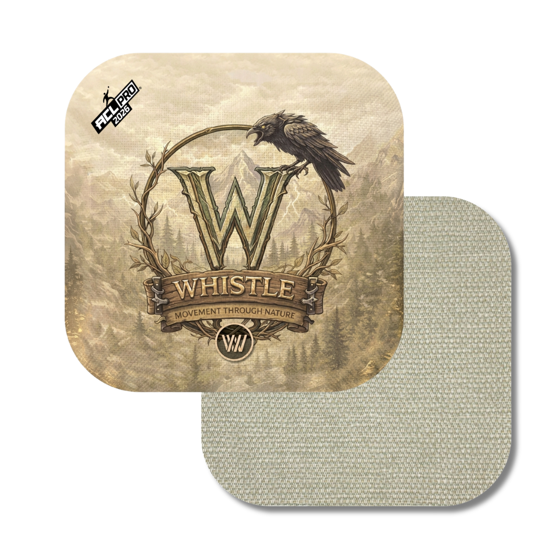 Wicked Wood - WHISTLE - ACL Pro Series - 2026 Cornhole Bags Wicked Wood Games Cream