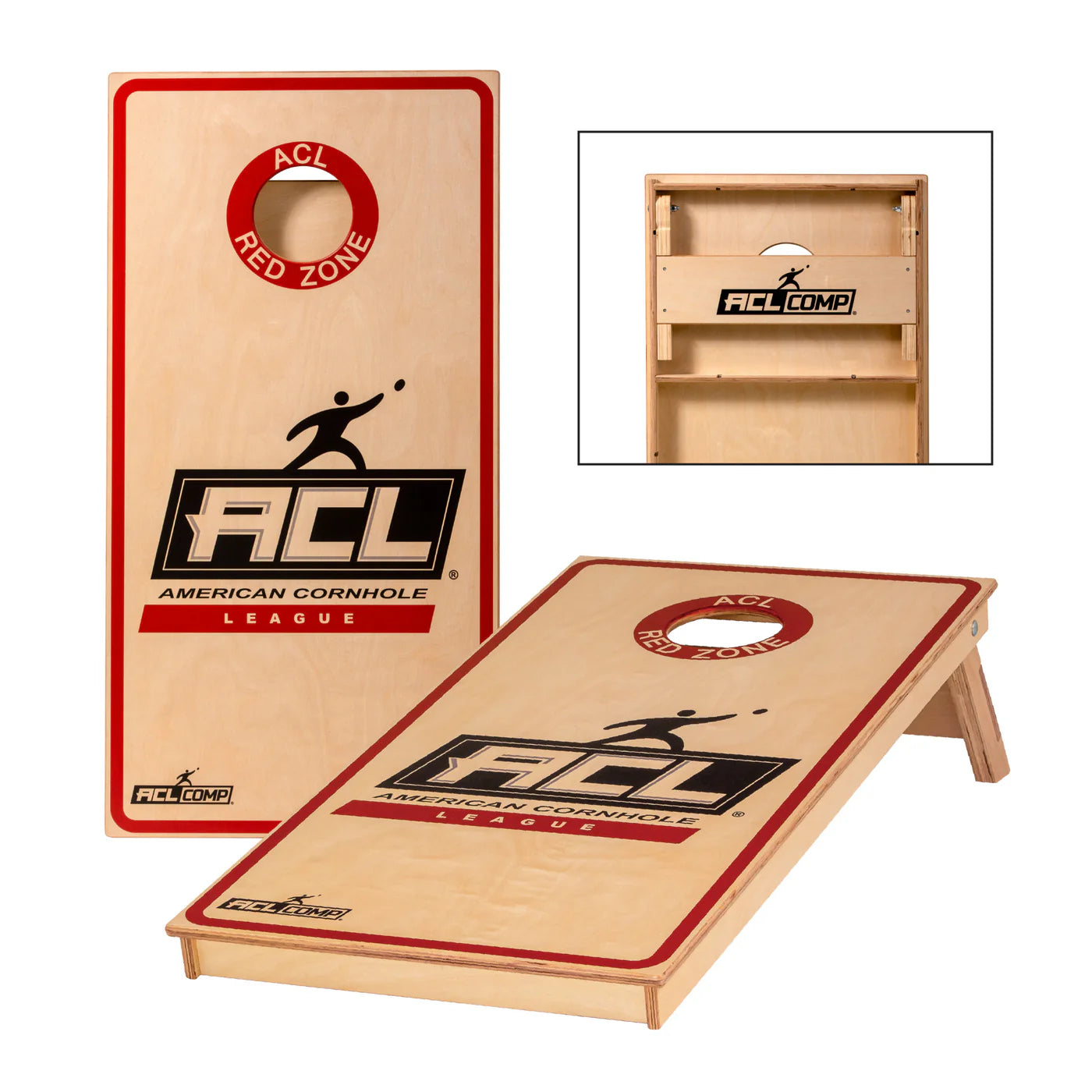 Official American Cornhole League (ACL) Comp Cornhole Set Cornhole sets Wicked Wood Games ACL